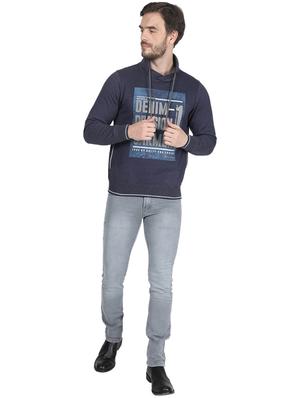 blue printed sweatshirt - 17514964 - Standard Image - 4