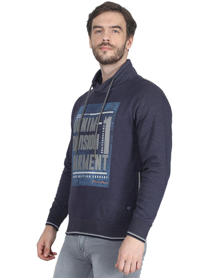 blue printed sweatshirt - 17514964 - Zoom Image - 2