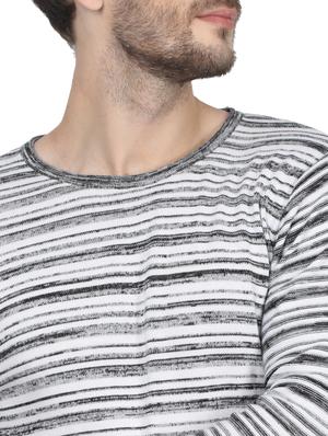 grey striped pullover - 17515065 - Standard Image - 6