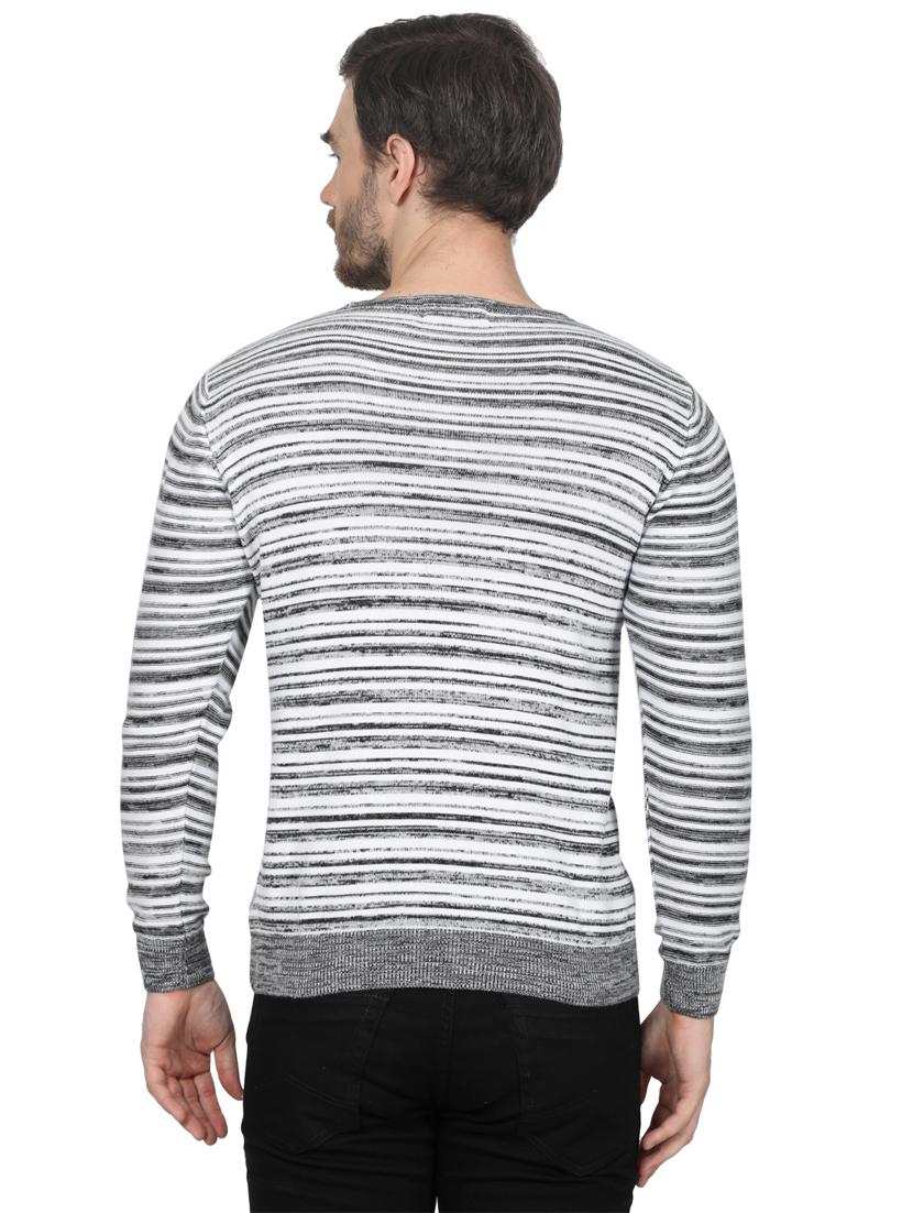 grey striped pullover - 17515065 - Zoom Image - 4