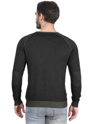 grey striped pullover - 17515070 - Standard Image - 4