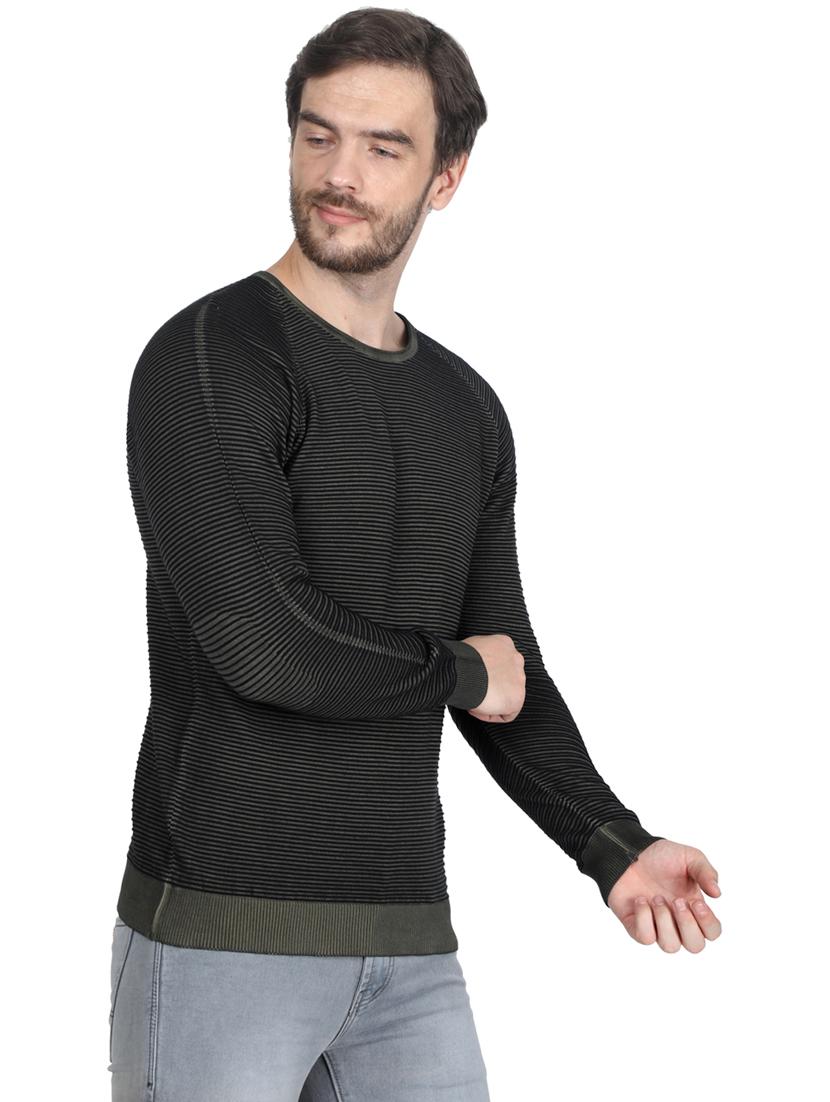 grey striped pullover - 17515070 - Zoom Image - 3