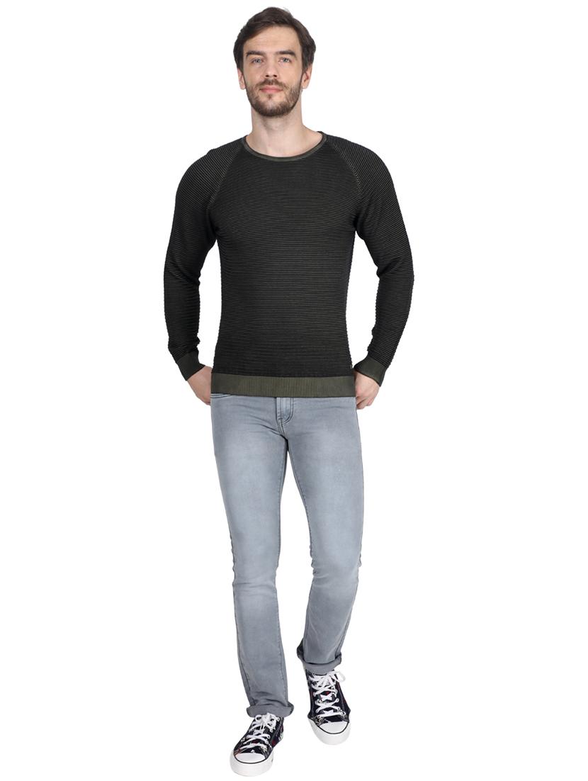 grey striped pullover - 17515070 - Zoom Image - 5