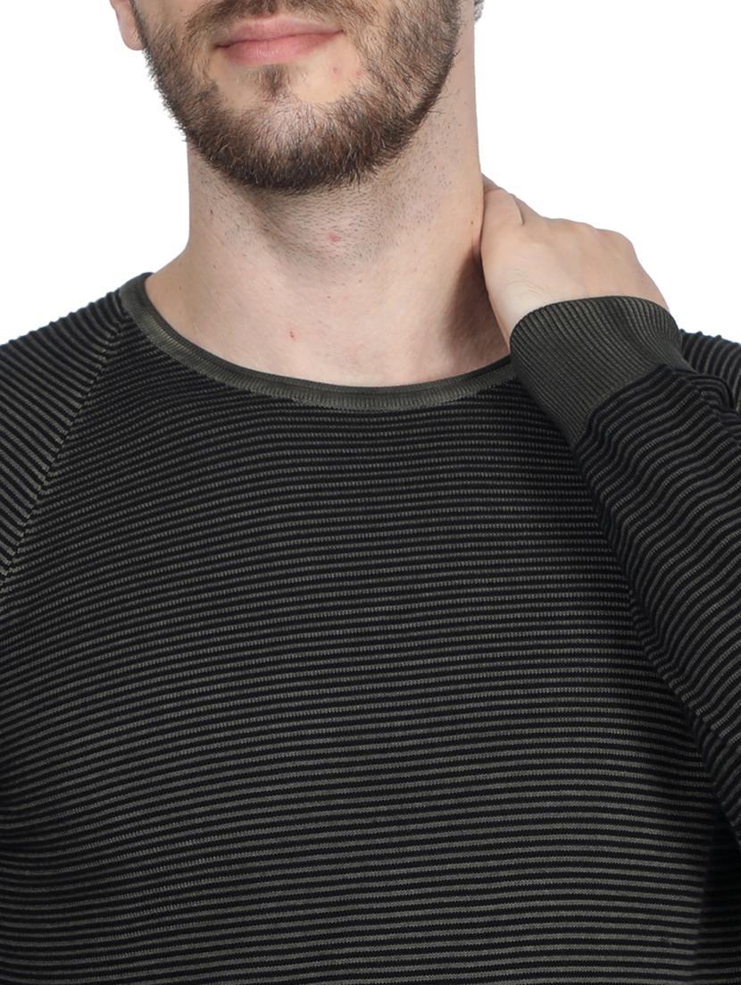 grey striped pullover - 17515070 - Zoom Image - 6