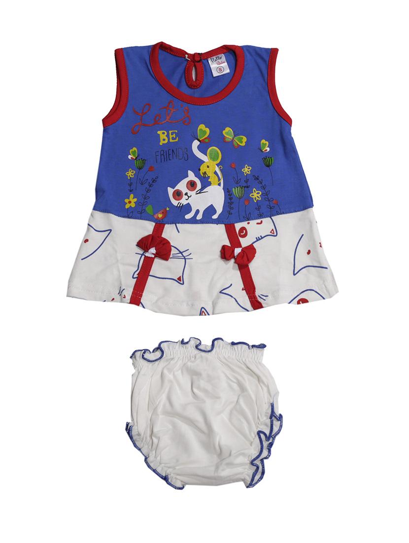 blue cotton frock - 17515511 - Zoom Image - 1