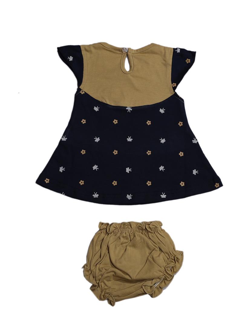 brown cotton frock - 17515520 - Zoom Image - 2
