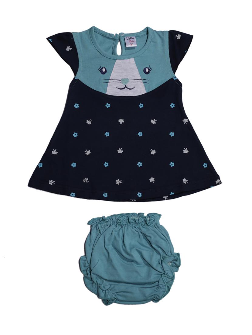 blue cotton frock - 17515521 - Zoom Image - 1