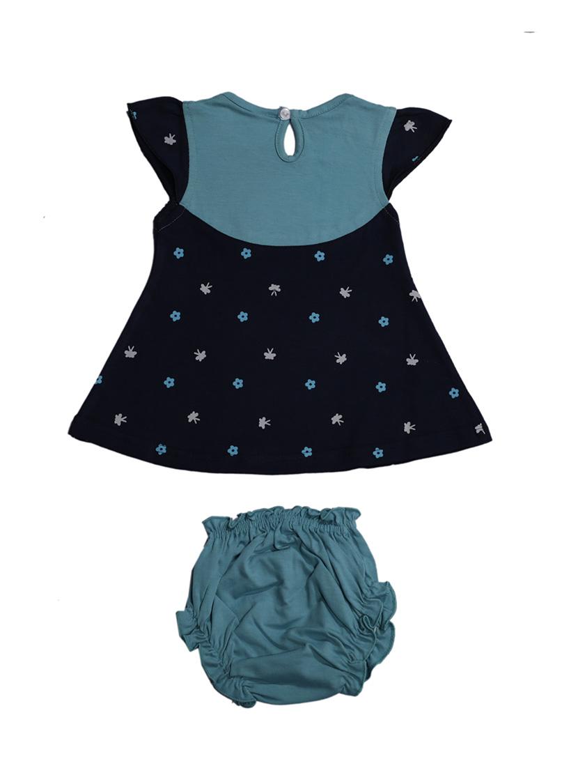 blue cotton frock - 17515521 - Zoom Image - 2
