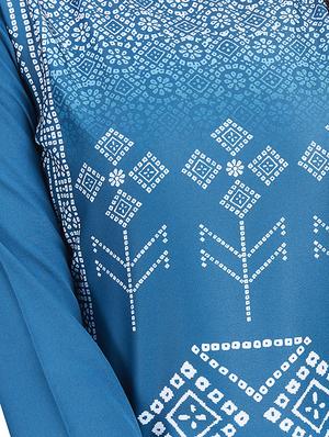 printed a-line kurti - 17515878 - Standard Image - 4