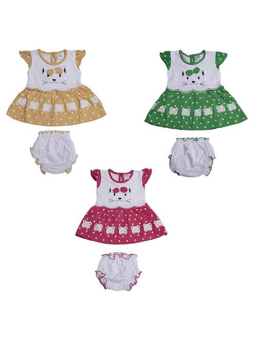 multi colored cotton frock - 17516239 - Standard Image - 1