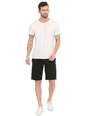 black side striped shorts - 17516394 - Standard Image - 4