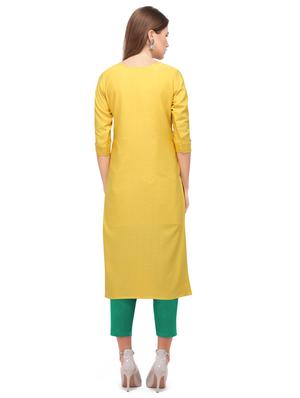 solid selfdesign kurti - 17517294 - Standard Image - 3