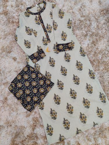 printed kurta palazzo set - 17517724 - Standard Image - 1