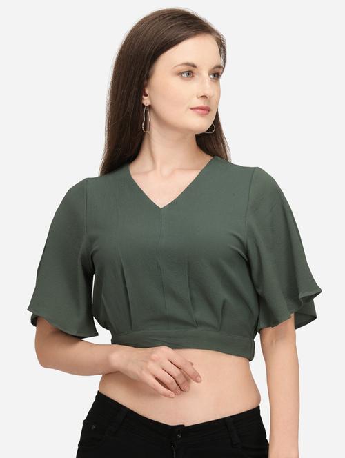 cut out detail crop top - 17517889 - Very Small Image - 1