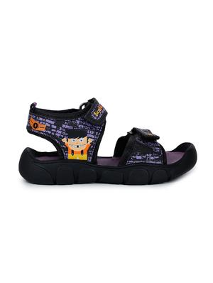 purple leatherette sandals & floater - 17517961 - Standard Image - 2
