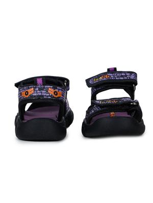 purple leatherette sandals & floater - 17517961 - Standard Image - 3
