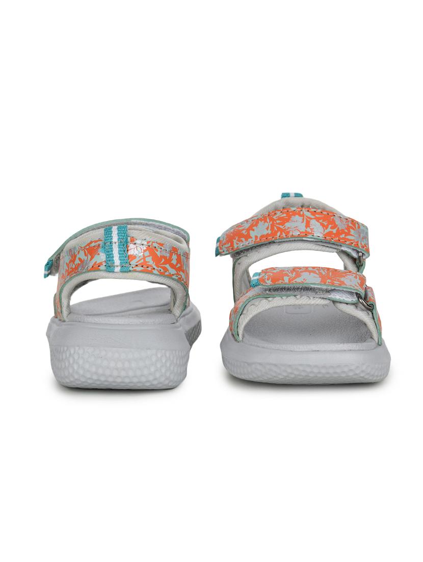 green leatherette sandals & floater - 17517982 - Zoom Image - 3