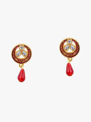 white brass necklaces and earring - 17518027 - Standard Image - 4