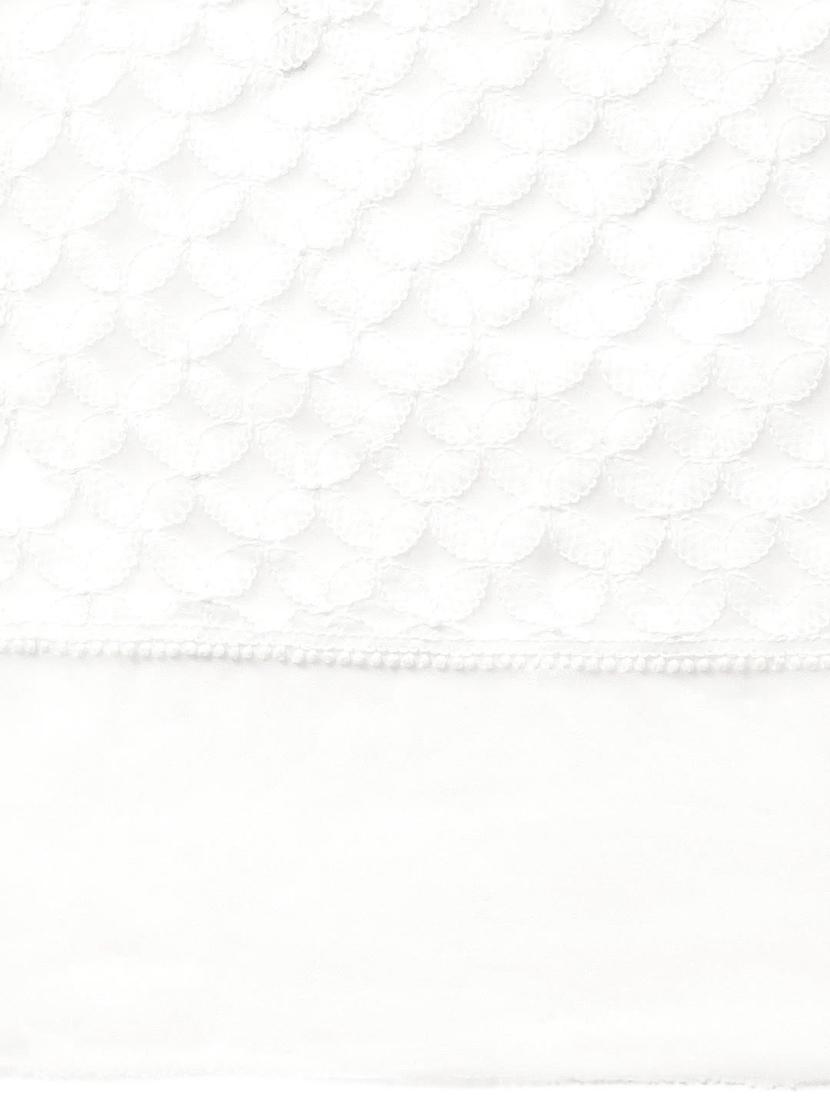 ada hand-embroidered white chikankari dupatta - 17518112 - Zoom Image - 2