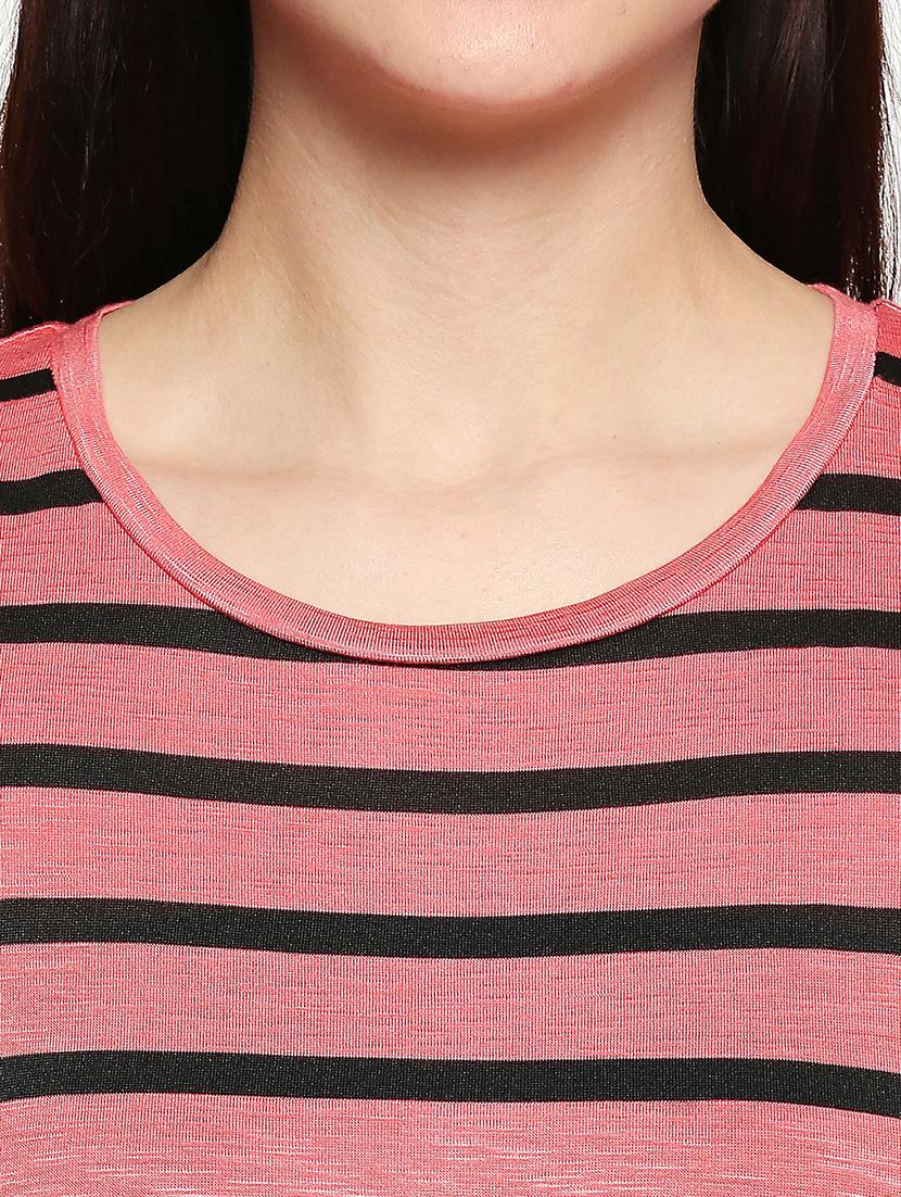round neck striped tee - 17518191 - Zoom Image - 5