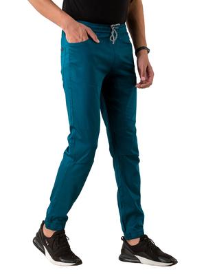 blue solid jogger - 17518220 - Standard Image - 3