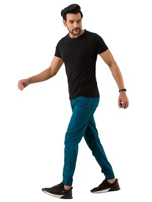 blue solid jogger - 17518220 - Standard Image - 5