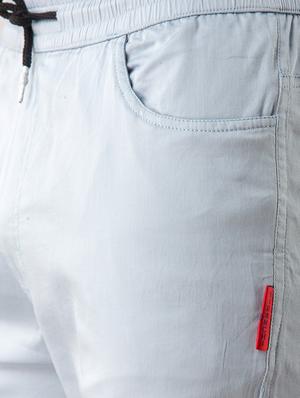 light blue solid jogger - 17518229 - Standard Image - 6