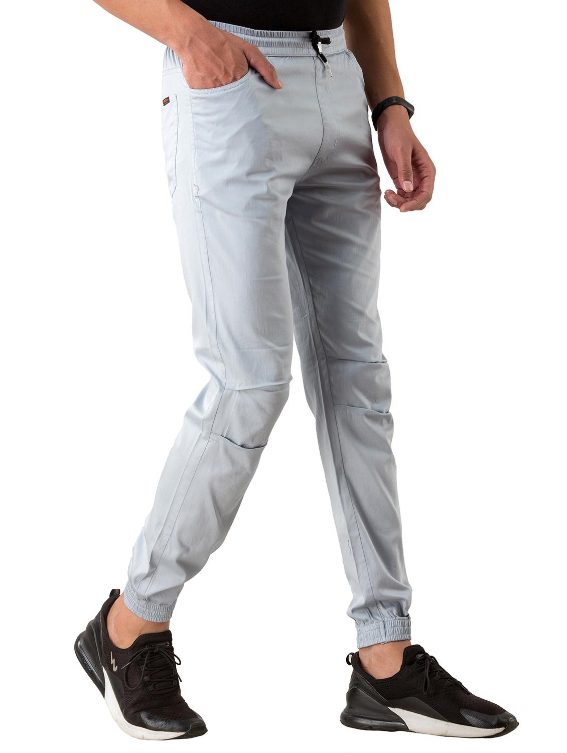light blue solid jogger - 17518229 - Zoom Image - 3