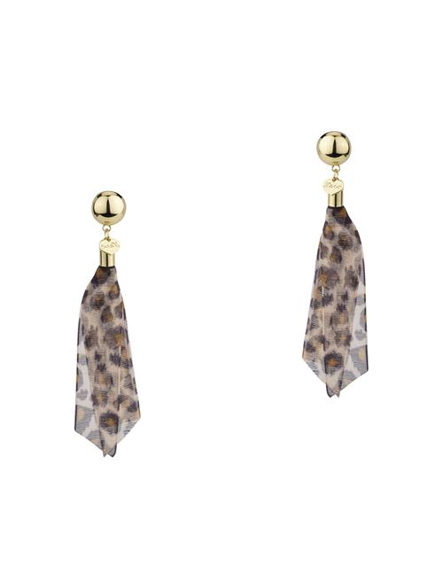 multi colored brass drop earring - 17518319 - Standard Image - 1