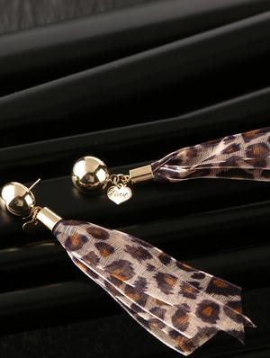 multi colored brass drop earring - 17518319 - Standard Image - 2