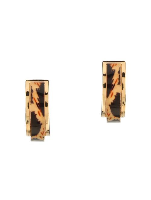 multi colored brass drop earring - 17518336 - Standard Image - 1