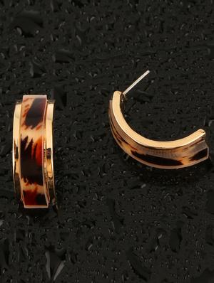 multi colored brass drop earring - 17518336 - Standard Image - 2