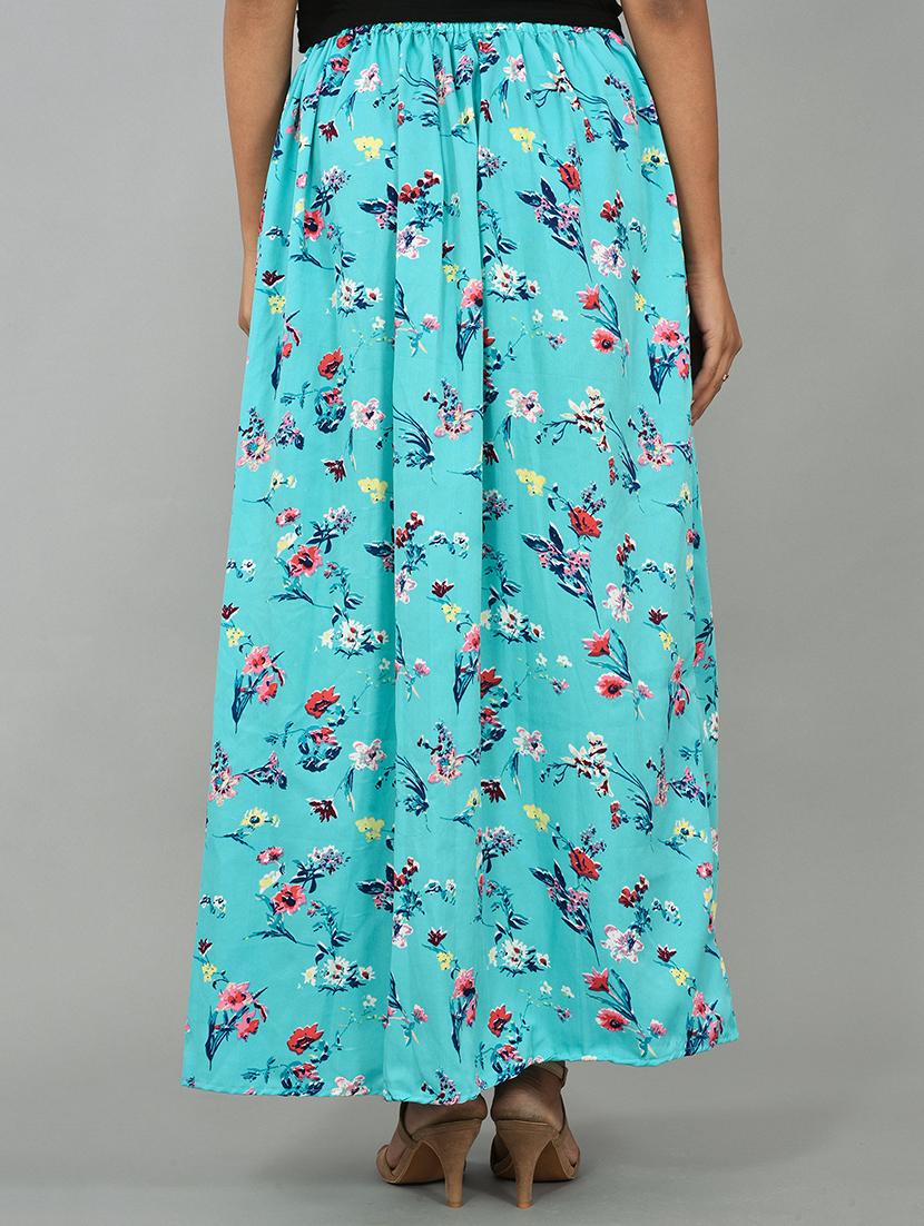 floral a-line skirt - 17519311 - Zoom Image - 3
