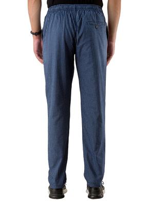 blue checkered pyjama - 17519352 - Standard Image - 3