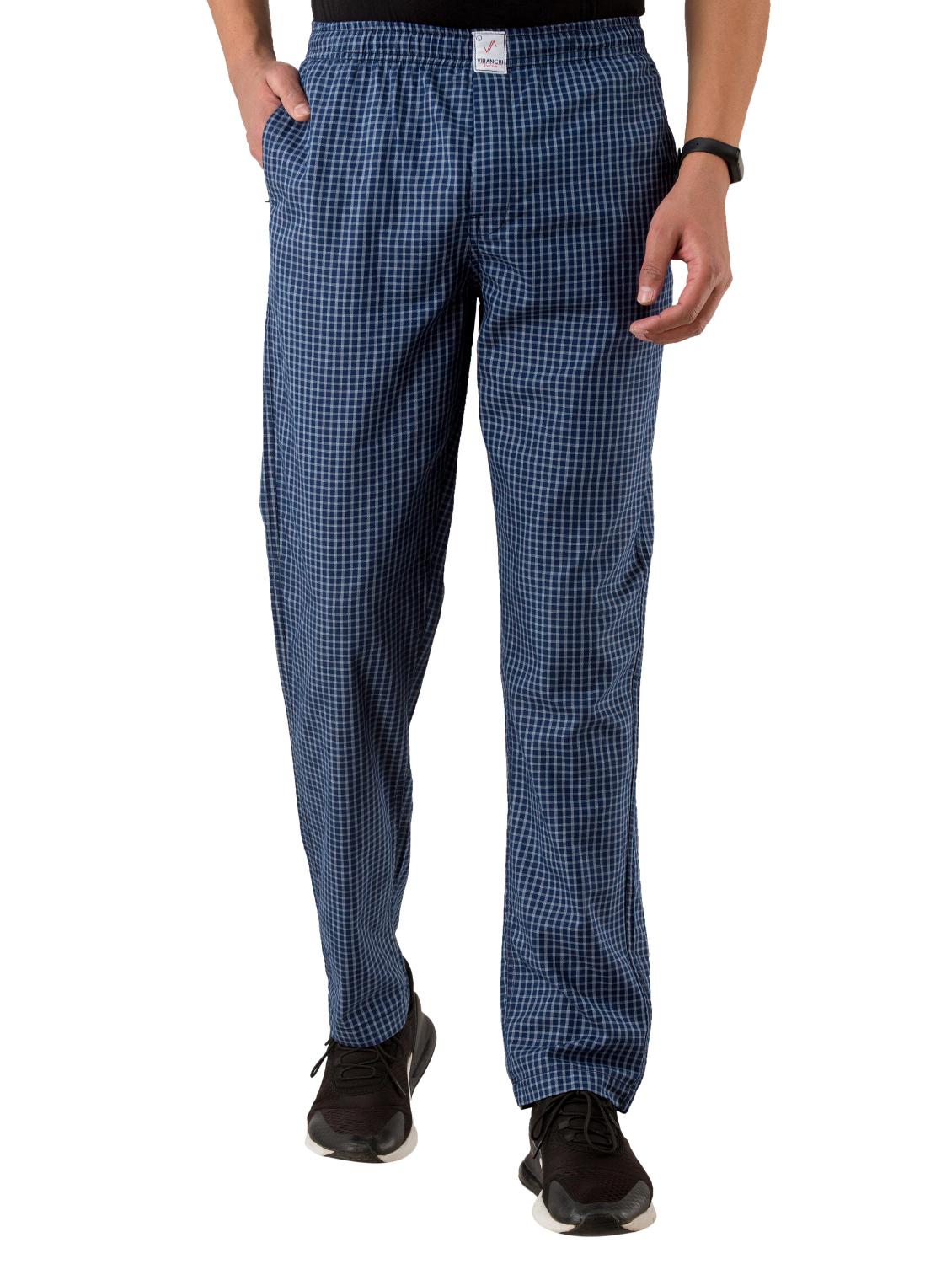 blue checkered pyjama - 17519352 - Zoom Image - 1