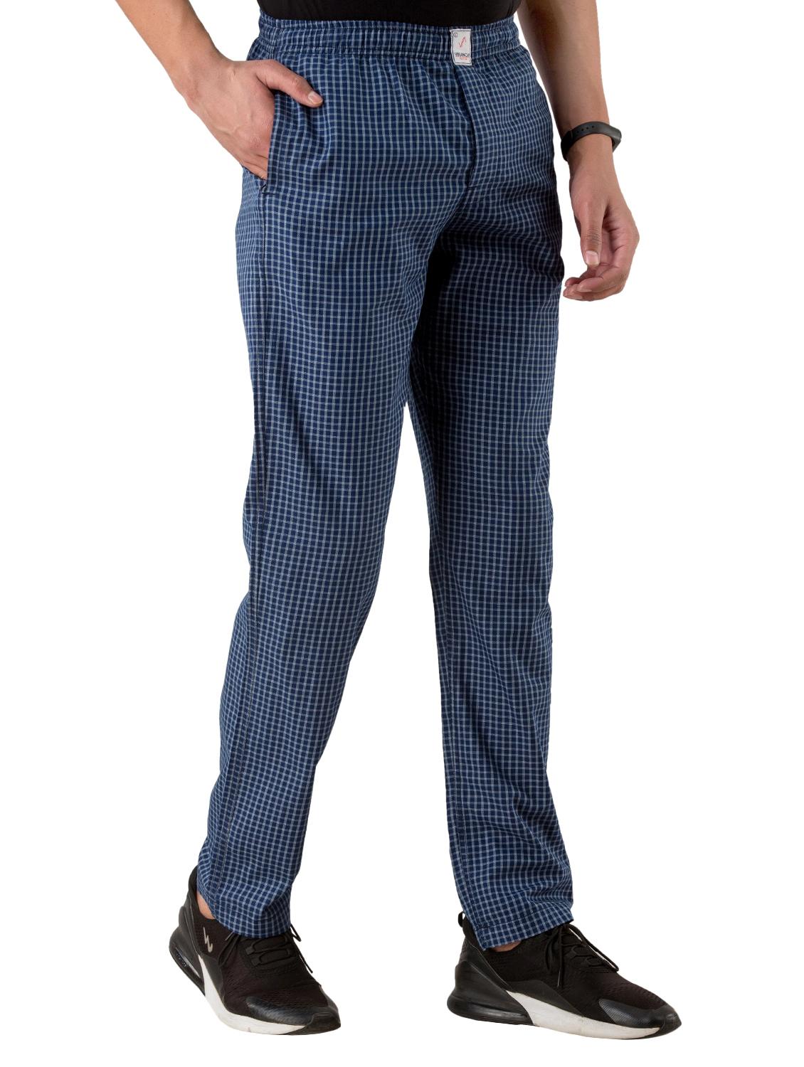blue checkered pyjama - 17519352 - Zoom Image - 2