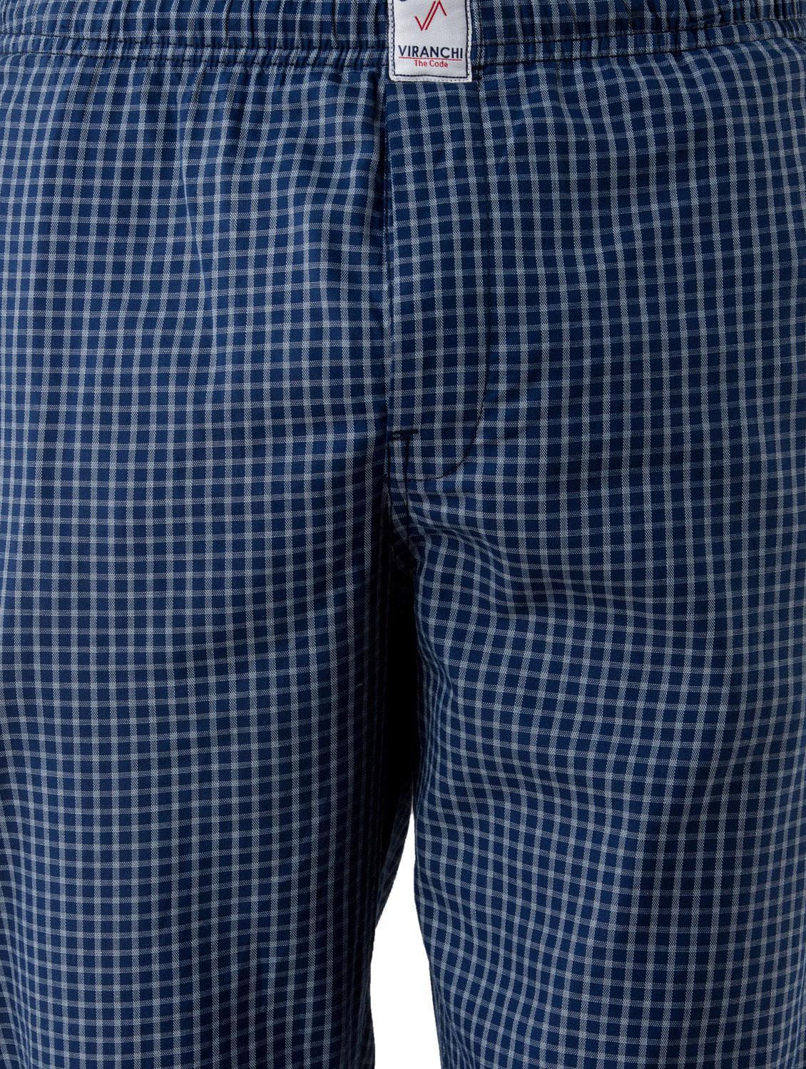 blue checkered pyjama - 17519352 - Zoom Image - 5