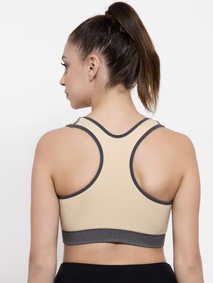racer back sports bra - 17519530 - Standard Image - 3