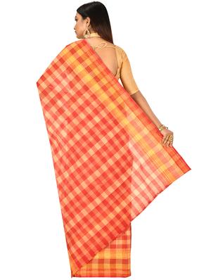 self design tant saree - 17519660 - Standard Image - 2