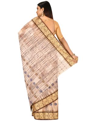self design tant saree - 17519667 - Standard Image - 2