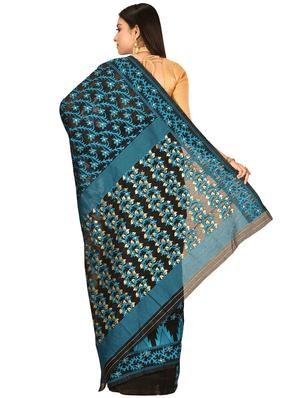 self design tant saree - 17519675 - Standard Image - 2
