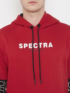 red printed cut & sew sweatshirt - 17520075 - Standard Image - 5