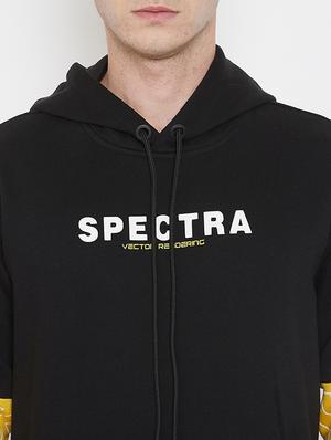 black printed cut & sew sweatshirt - 17520076 - Standard Image - 5