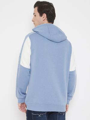 light blue printed cut & sew sweatshirt - 17520080 - Standard Image - 3