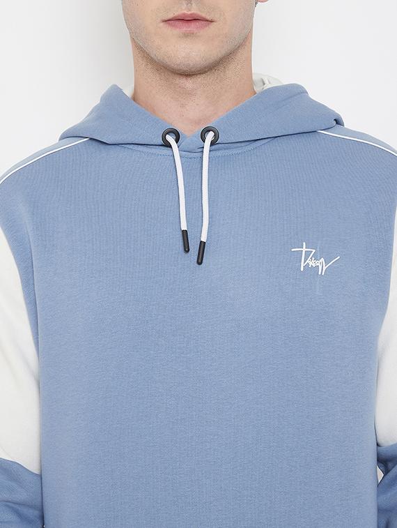 light blue printed cut & sew sweatshirt - 17520080 - Zoom Image - 5