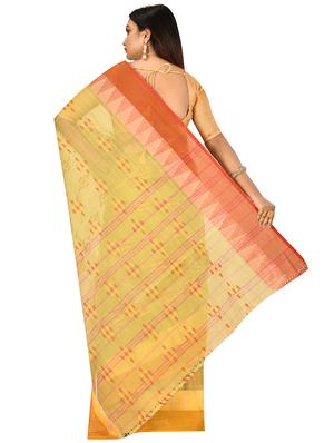 self design tant saree - 17520228 - Standard Image - 2