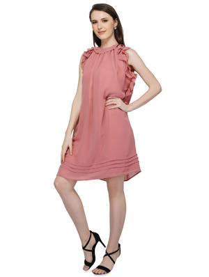 ruffle detail a-line top - 17520339 - Standard Image - 4