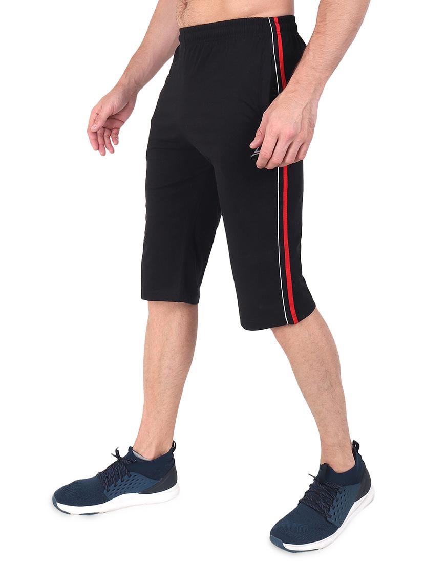 black side striped short - 17520459 - Zoom Image - 2