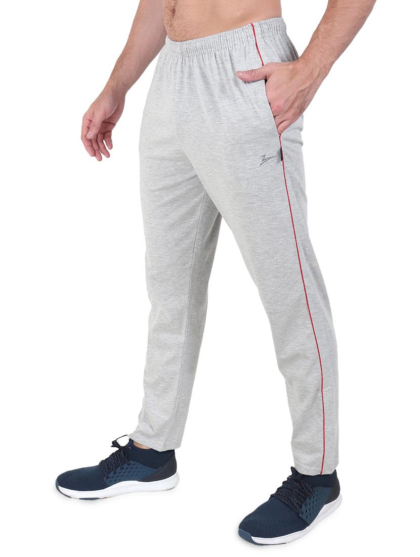 grey side striped full length track pant - 17520469 - Zoom Image - 2