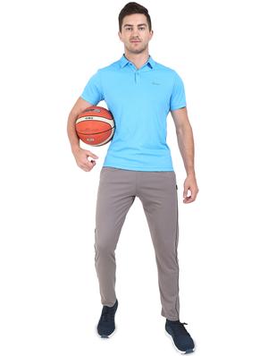 grey side striped full length track pant - 17520472 - Standard Image - 4